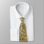 Gritty Gold Glitter Sparkle Stropdas (Gebonden)