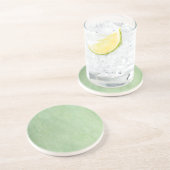 Gritty Green Zandsteen Onderzetter (Zijkant)