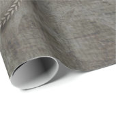 Gritty Grey Gift Wrap van rechter Cadeaupapier (Rol Hoek)