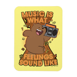 Grizz - Muziek is hoe het klinkt Magneet