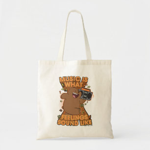 Grizz - Muziek is hoe het klinkt Tote Bag