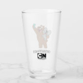 Grizz & Nom Nom - #InternetFamous Glas (Achterkant)