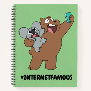 Grizz & Nom Nom - #InternetFamous Notitieboek