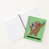 Grizz & Nom Nom - #InternetFamous Notitieboek (Binnen)