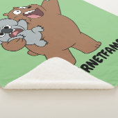 Grizz & Nom Nom - #InternetFamous Sherpa Deken (3/4)