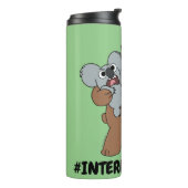 Grizz & Nom Nom - #InternetFamous Thermosbeker (Gedraaid links)