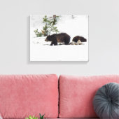 Grizzlies dans la toile étanche à neige (Insitu(Salon))