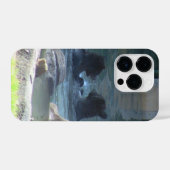 Grizzly Bear Couple iPhone Case Hoesje (Achterkant horizontaal)