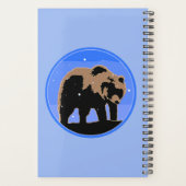 Grizzly Bear en hiver - Art original de la faune (Dos)