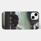 Grizzly Bear iPhone Case Hoesje (Achterkant horizontaal)