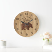 Grizzly Bear Lodge Grande horloge (Maison)