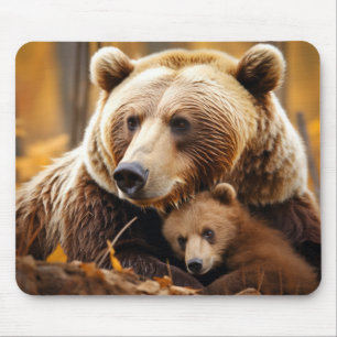 Grizzly Beer Animal Wild Beauty Freedom Wilderness Muismat