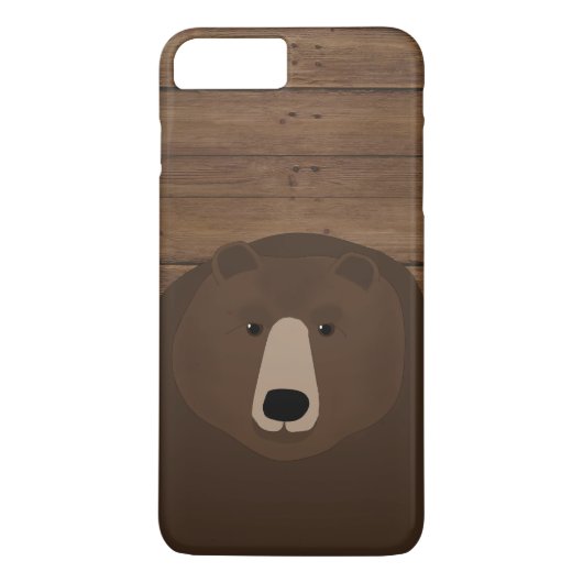 Grizzly Beer Apple iPhone 7 Plus, Case-Mate iPhone Case (Achterkant)