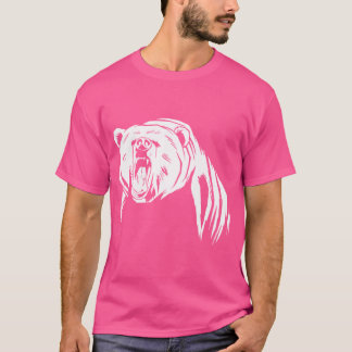 Grizzly Beer buitenshuis Natuur Alaska Hunting Hik T-shirt