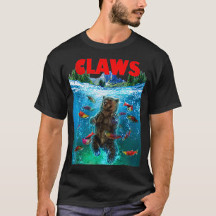 Grizzly Beer dat zalm vangt in Alaska National Pa T-shirt