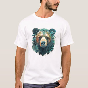 Grizzly Beer Dierenwereld Wildlife Beauty Schilder T-shirt