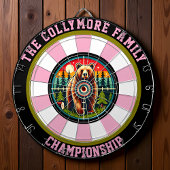 Grizzly Beer Forest Crosshairs Design Dartbord