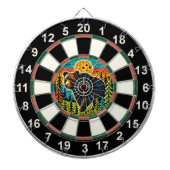 Grizzly Beer Forest Precision Target Dartbord (Voorkant)