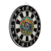 Grizzly Beer Forest Precision Target Dartbord (Voorkant Links)