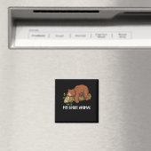 Grizzly Beer Gift Mannen My Spirit Animal Grizzly Magneet (Insitu (Vaatwasser))