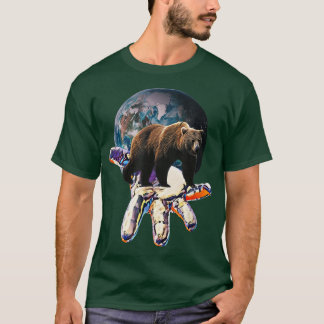 Grizzly Beer Grizzlies Predator Beren Motif Forest T-shirt