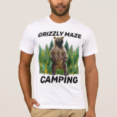 GRIZZLY BEER GRIZZLY MAZE CAMPING T SHIRTS (Voorkant)