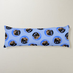 Grizzly Beer in de winter - Oorspronkelijke Wilde  Lichaamskussen