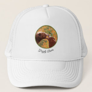 Grizzly Beer mam en snijkunst in wilde dieren Trucker Pet