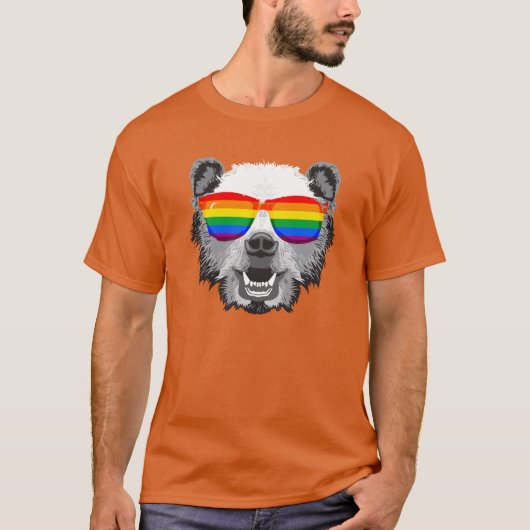 Grizzly Beer Pride T-shirt (Voorkant)