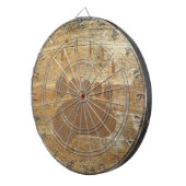 Grizzly Beer Print Dart Board Dartbord (Voorkant Rechts)