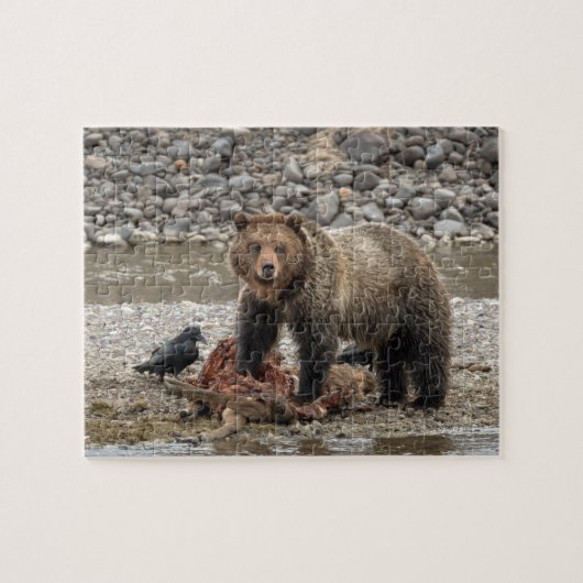 Grizzly Beer Puzzle Legpuzzel (Horizontaal)