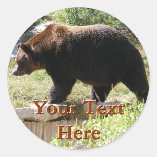 Grizzly Beer Stickers