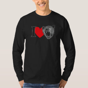 Grizzly Beer T-shirt voor vrouwen mannen moeder va