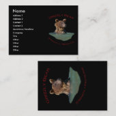 Grizzly Beer Visitekaartje (Voorkant / Achterkant)