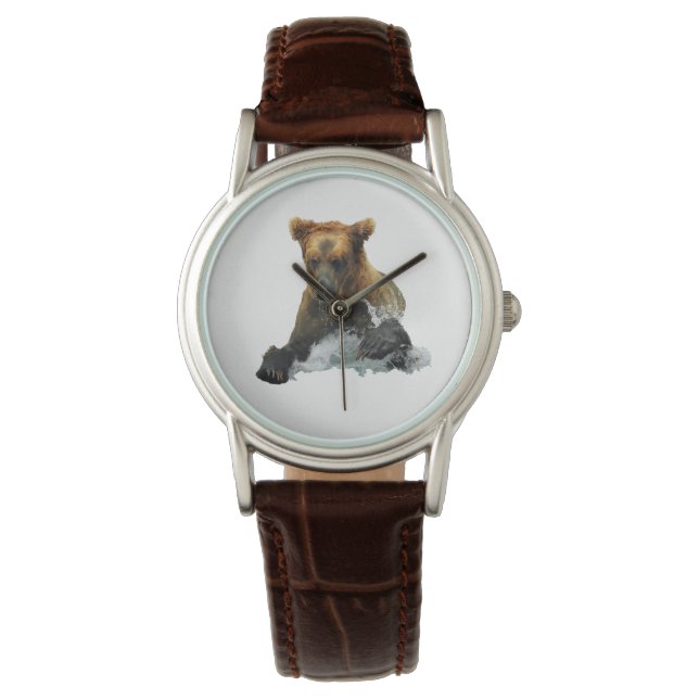 grizzly beer watch horloge (Voorkant)