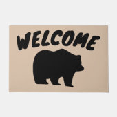 GRIZZLY BEER WELKOMSTDEURMATTEN DEURMAT (Voorkant)