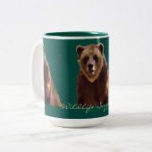 Grizzly Beer Wildlife supporter Art Mok (Voorkant links)