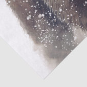 Grizzly Beer Winter Tissuepapier (Detail)