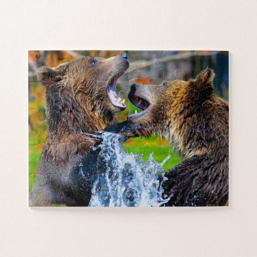 Grizzly Beer Wyoming Legpuzzel (Horizontaal)
