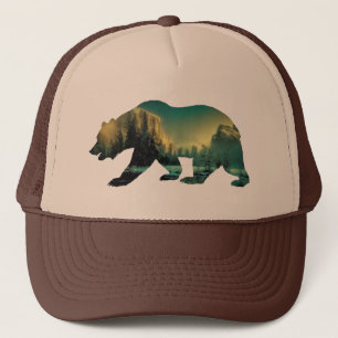 Grizzly Beer Yosemite Park Trucker Pet