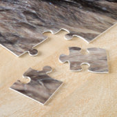 Grizzly Beren vechten tegen Jigzaag Puzzle Legpuzzel (Zijkant)