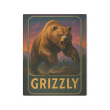 Grizzly-bord