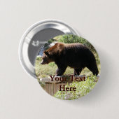 grizzly Button (Voorkant /achterkant)