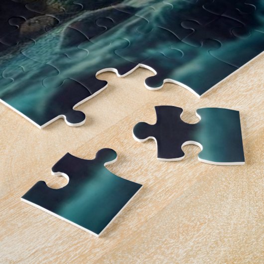 Grizzly Crossing, Grizzly Beer, berglandschap Legpuzzel (Zijkant)