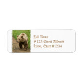 Grizzly Mailing Labels (Voorkant)