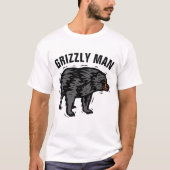 GRIZZLY MAN, T-shirts PAPA (Devant)
