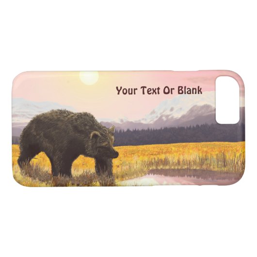 Grizzly Pond Case-Mate iPhone Case (Achterkant (Horizontaal))