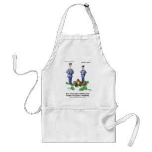 Grizzly Romaines Beer/Sla Cartoon Cadeaus & T-shir Standaard Schort