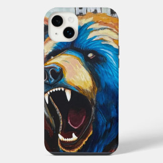Grizzly Schilderij - Wilde Kunst
