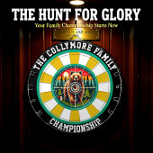 Grizzly Target Overlay-ontwerp Dartbord